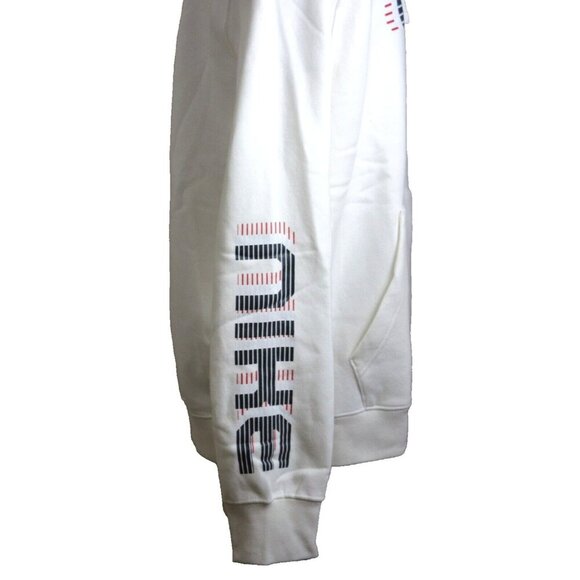 Men's Nike Sportswear Club USA Classic Hoodie PO Sweatshirt White Size XL NWT - Picture 2 of 4